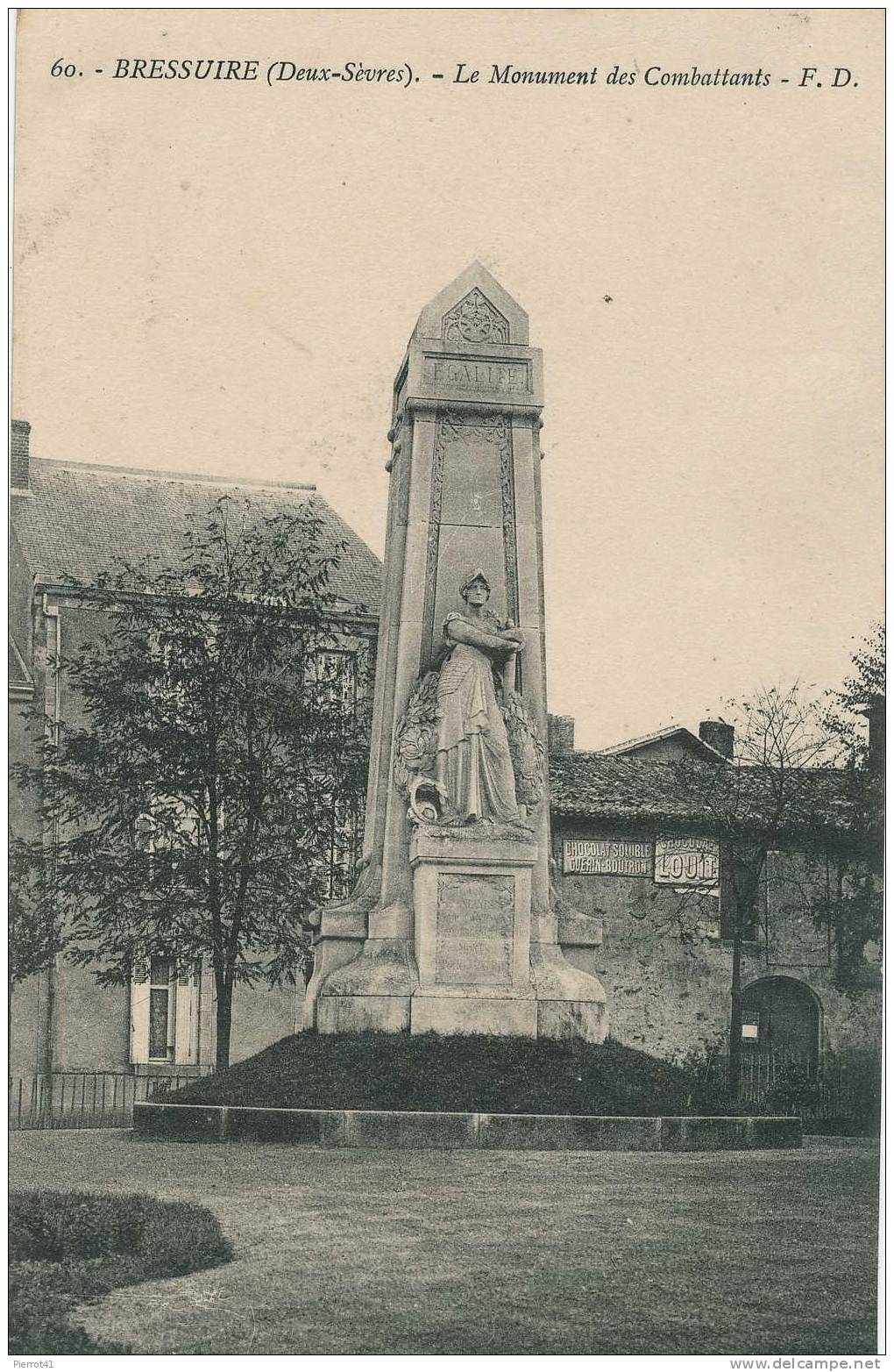 BRESSUIRE - Le Monument Des Combattants - Bressuire