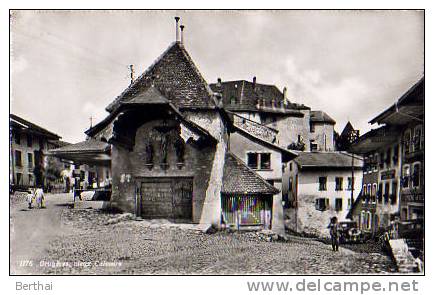 SUISSE FR - Gruyeres, Vieux Calvaire - Gruyères