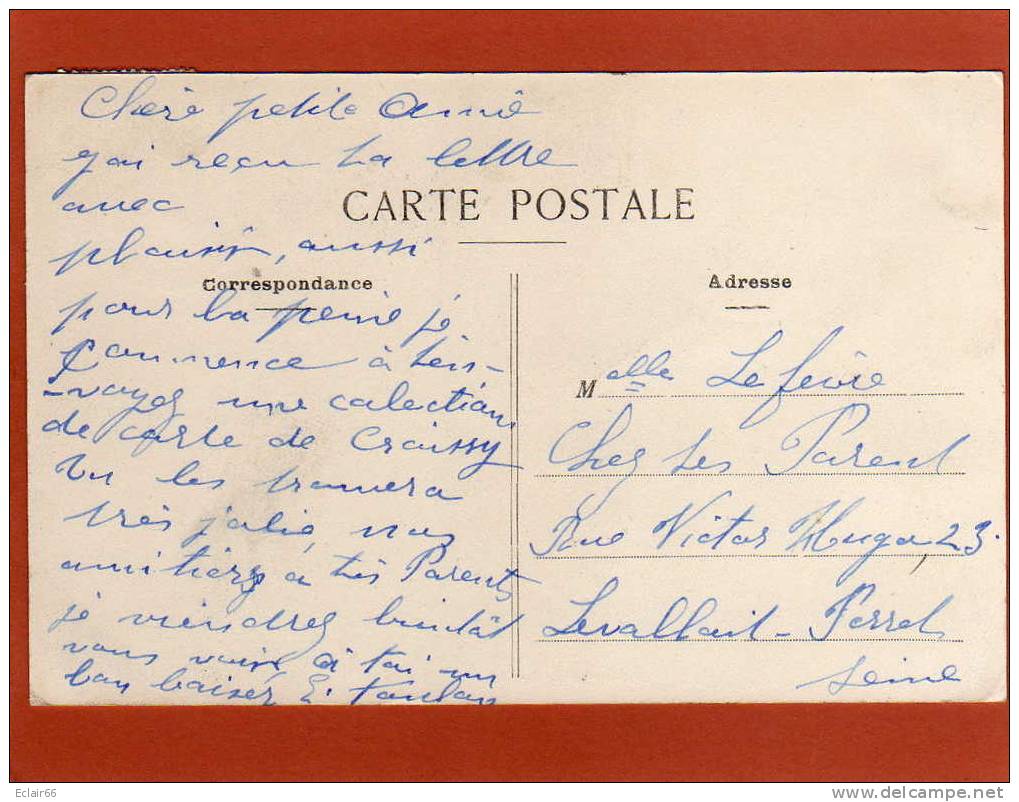 78 CROISSY-sur-Seine   AVENUE DES TILLEULS Petite Animation  CPA  Année  1912   NARDOT EDIT  Montesson  (M) - Croissy-sur-Seine