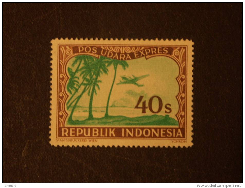 REPUBLIK INDONESIA Indonesie 1949 Pos Udara Expres Avion Aérien Luchtpost MNH ** - Indonésie