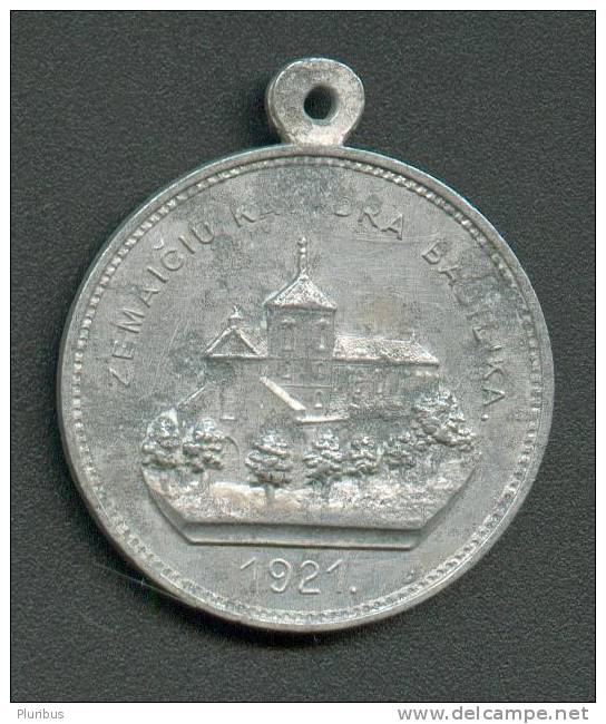 LITHUANIA 1421-1921 ZEMAICIU CATHEDRALE COMMEMORATION MEDAL - Altri & Non Classificati