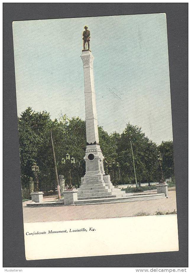 United States KY - Confederate Monument, Louisville Kentucky - Louisville