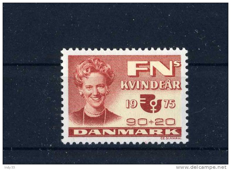 - DANEMARK 1975 . NEUF SANS CHARNIERE - Unused Stamps