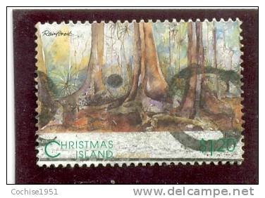 1993 CHRISTMAS ISLAND Y & T N° 395 ( O ) Rainforest - Christmas Island