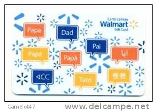 Walmart, CANADA,  Carte Cadeau Pour Collection # 10949 - Cadeaubonnen En Spaarkaarten