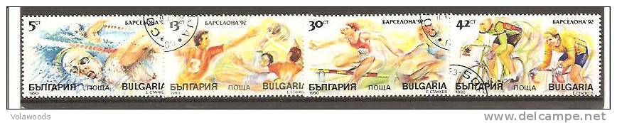 Bulgaria - Serie Completa Usata: Olimpiadi Di Barcellona - Zomer 1992: Barcelona