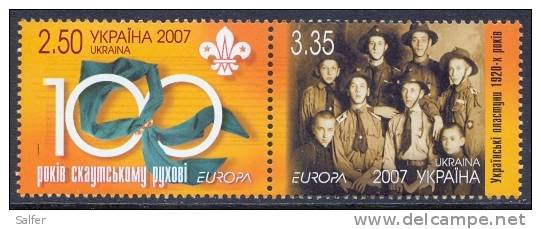 EUROPA CEPT** -  2007  UKRAINA  LIBRETTO  MNH - 2007