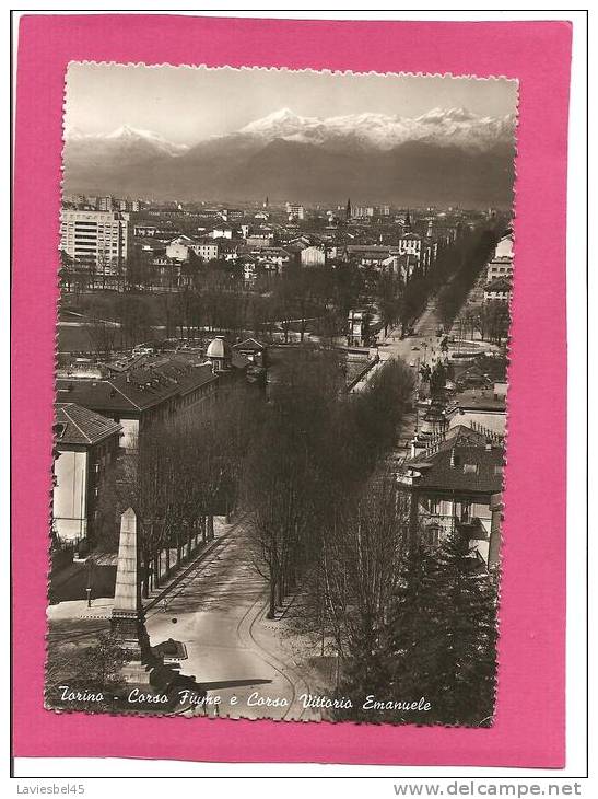 TORINO . CORSA FIUNE E CORSA VITTORIA EMANUELE - Andere Monumenten & Gebouwen