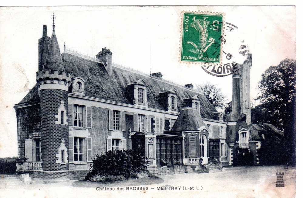37 - METTRAY - ""Château Des Brosses"" - Mettray