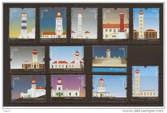 PORTUGAL 2008 - Phares Des Côtes Port. - 12v Neufs // Mnh - Nuovi