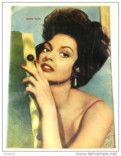 Claudia Cardinale Front Cover, Nadja Tiller + Poster Susan Strasberg / FILMSKI SVET Belgrade (Serbia) 1962 No 378 - Magazines