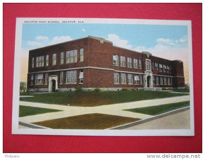 Decatur Al     Decatur High School  Vintage Wb - Other & Unclassified