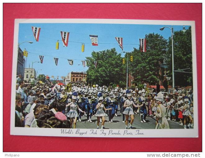 World's Biggest Fish Fry Parade  Paris Tn   1969 Cancel - Sonstige & Ohne Zuordnung