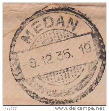 Netherlands Indies, Commercial Cover To Medan, Condition As Per The Scan - Indie Olandesi