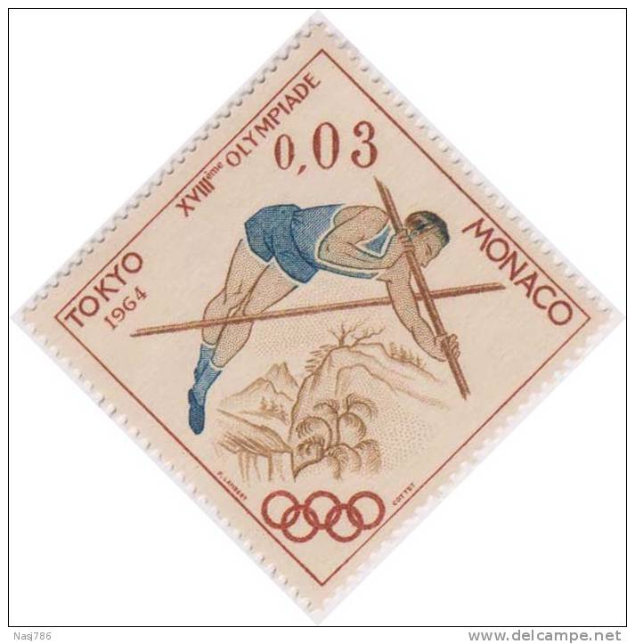 Pol Vault, High Jump, Olympic, Game, Sports, MLH, Monaco - Salto