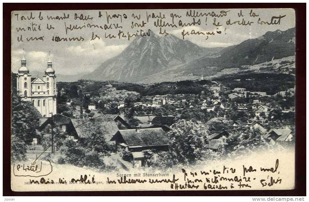 Cpa De Suisse Sarnen Mit Stanserhorn GP11 - Sarnen