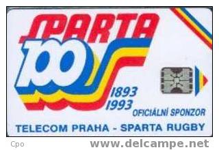 # CZECHOSLOVAKIA C17b Sparta 100 Sc5 11.92 Tres Bon Etat - República Checa