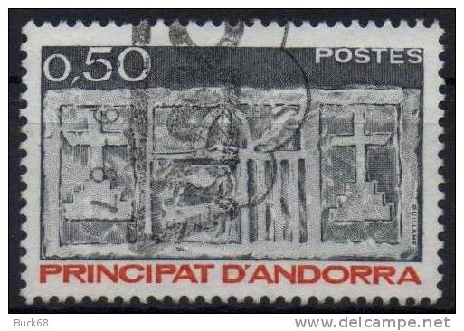 ANDORRE Poste 321(o) Ecu Primitif Des Vallées D´Andorre 2 - Used Stamps