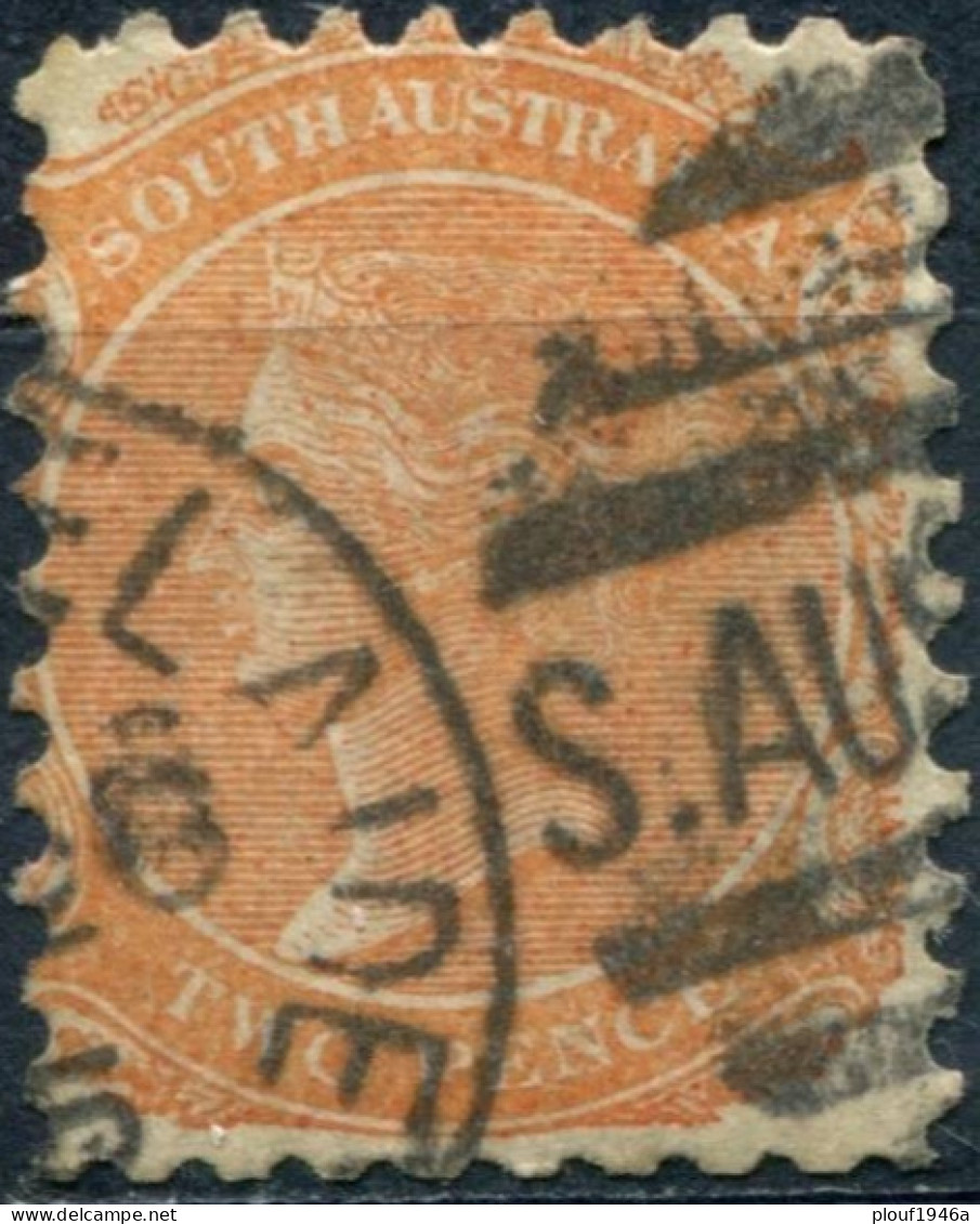 Pays :  48 (Australie Du Sud : Colonie Britannique)      Yvert Et Tellier N° :  37 (o) Double Oblitéraion - Used Stamps