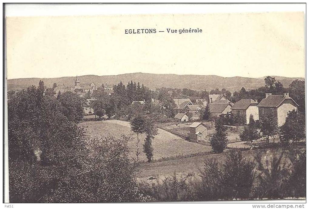 19 - Egletons : Vue Générale - Egletons