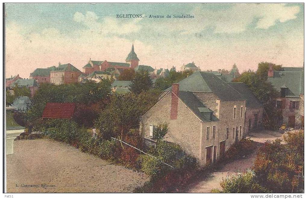 19 - Egletons : Avenue De Soudeilles - Egletons