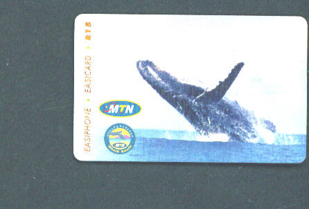 SOUTH AFRICA - Chip Phonecard/Whale - Suráfrica