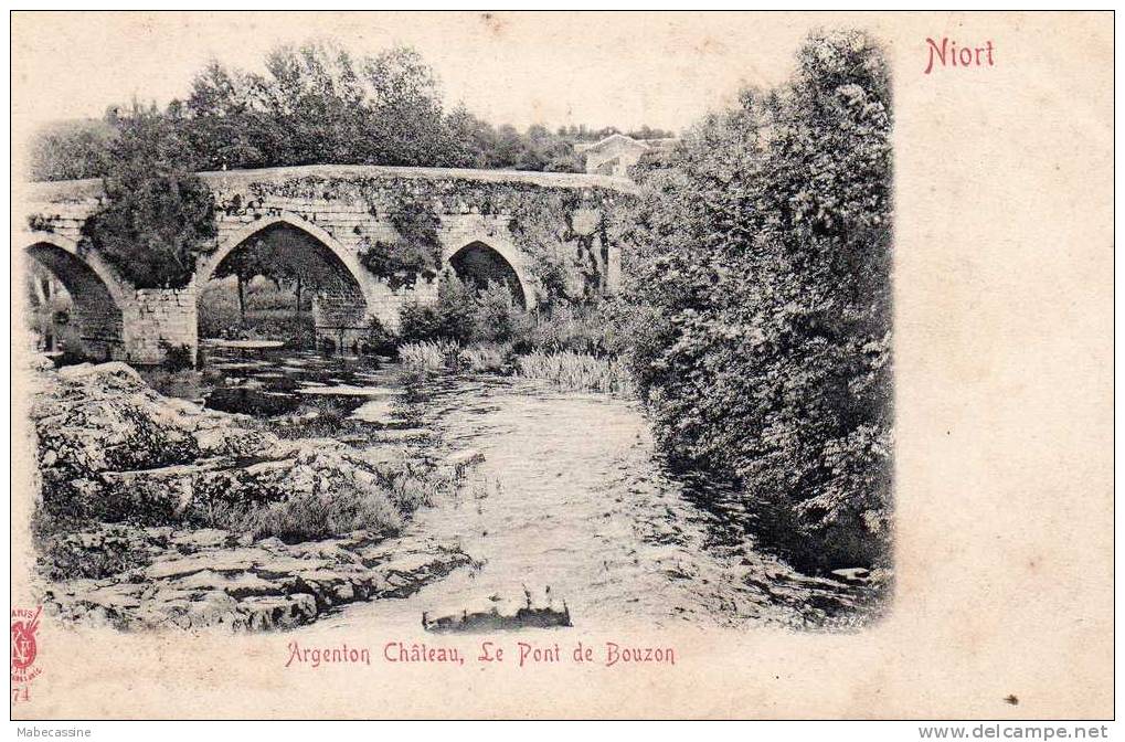 79 Argenton Chateau Le Pont De Bouzon - Argenton Chateau