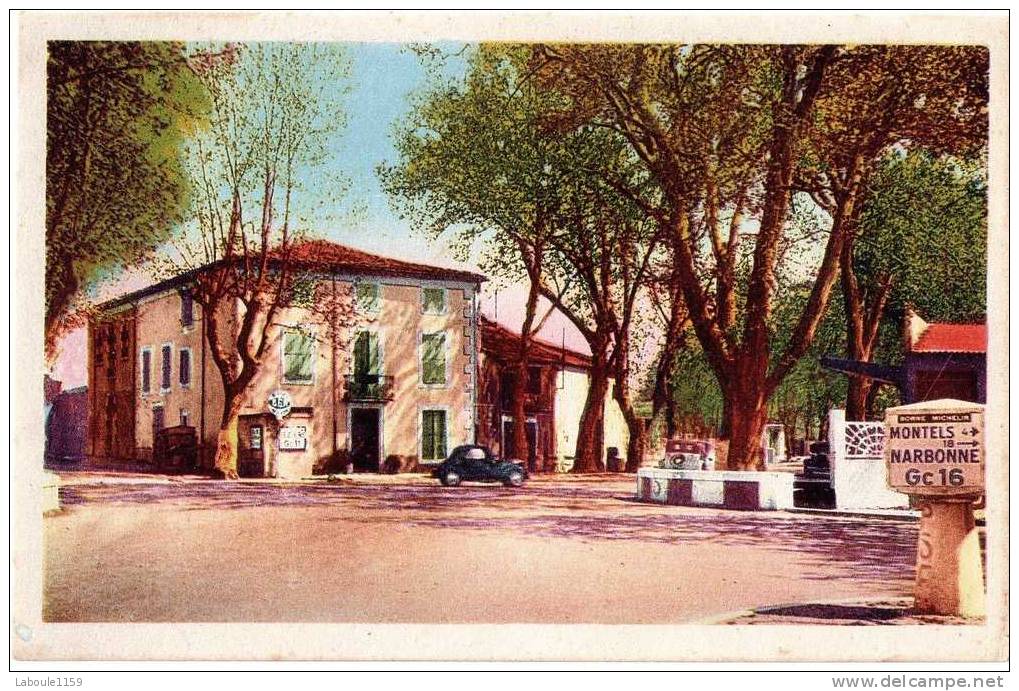 CAPESTANG : "Carrefour Des Quatre Routes" - Vieille Voiture - Capestang