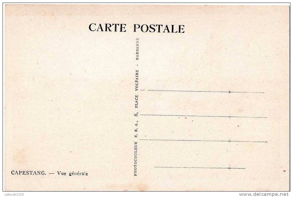 CAPESTANG (Hérault) : "Vue Générale" - Capestang