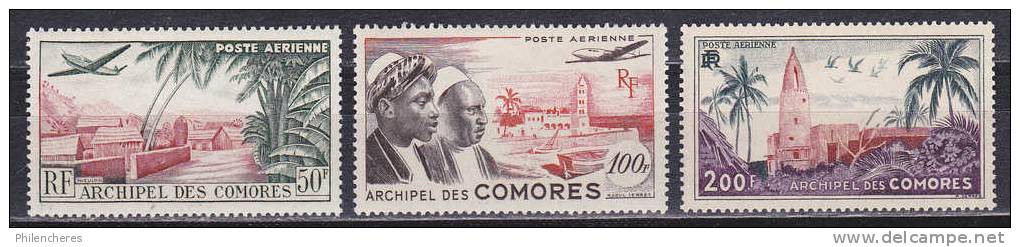 Comores Yvert PA N° 1 A 3 X - Cote 35 Euros - Prix De Départ 11,5 Euros - Sonstige & Ohne Zuordnung