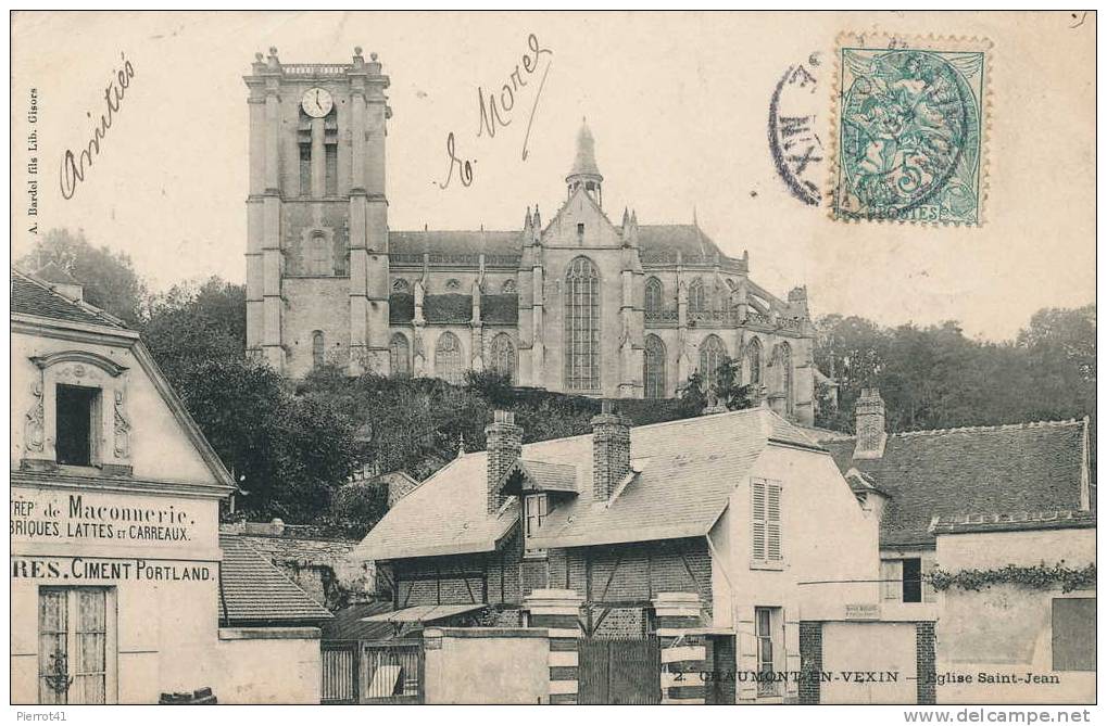 CHAUMONT EN VEXIN - Église Saint Jean - Chaumont En Vexin