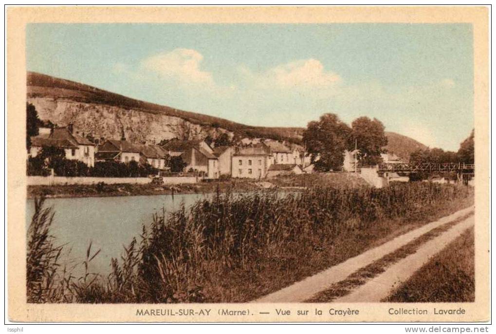 Mareuil  Sur Ay (Marne) Vue Sur La Crayère - Mareuil-sur-Ay