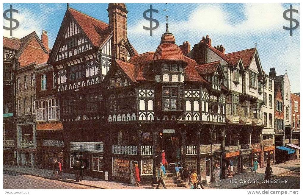 CHESTER : The Cross   Eastgate Street / Watergate Street - Chester