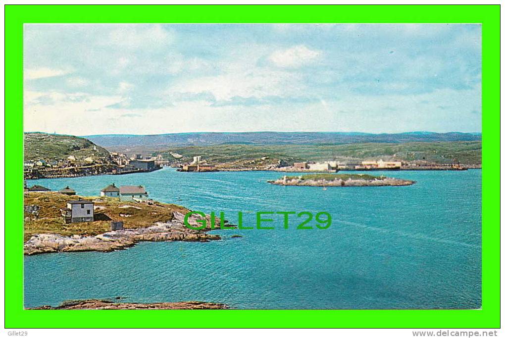 PORT AUX BASQUES, NEWFOUNDLAND - TERMINAL OF THE RAILROAD AND FERRY SERVICE - PUB BY NATIONAL WHOLESALERS - - Other & Unclassified