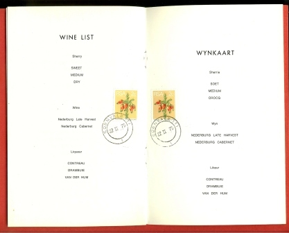 RSA 1975 Invitation Card Civic Luncheon Edenvale Post Office Stampnr. 451 - Cartas & Documentos