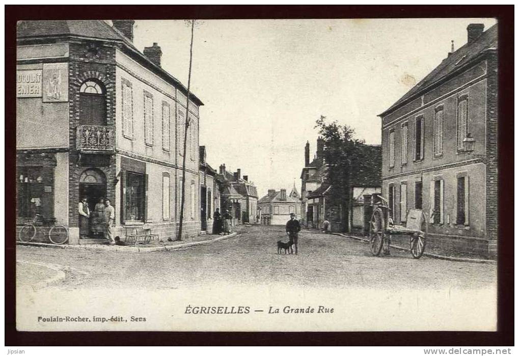 Cpa Du 89 Egriselles La Grande Rue   GP14 - Egriselles Le Bocage