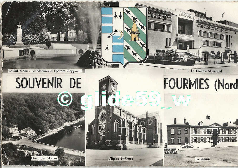 Souvenir De FOURMIES (Nord) - N° 1 C - Fourmies