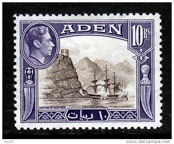 Aden  27A  *  SAILING WAR  SHIP - Aden (1854-1963)