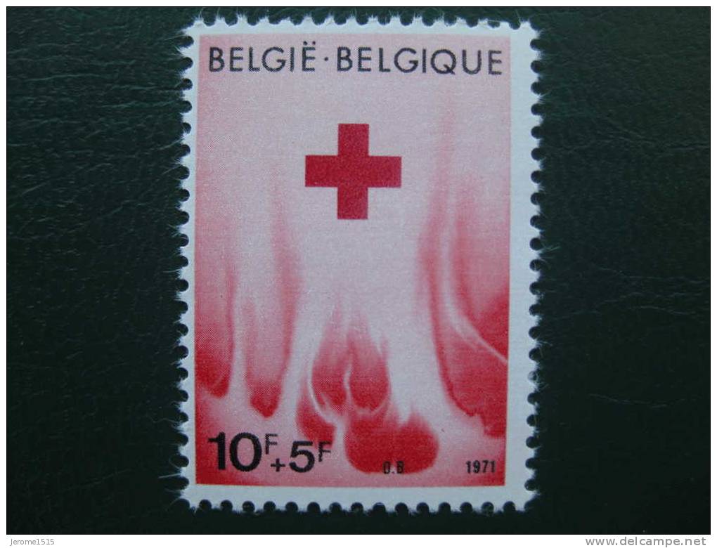 Timbres Belgique : Croix Rouge 1971 - Unused Stamps