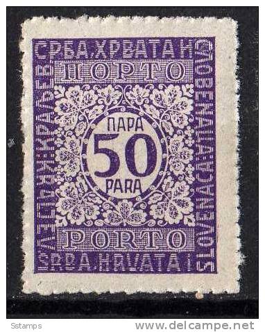 1921  JUGOSLAVIJA KINGDOM PORTO NEVER HINGED - Unused Stamps