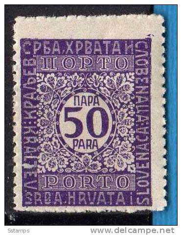 1921  JUGOSLAVIJA KINGDOM PORTO NEVER HINGED - Ungebraucht