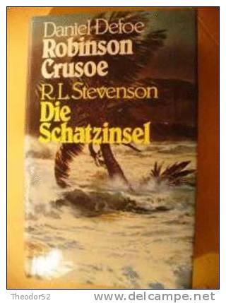 "Robinson Crusoe" Und "Die Schatzinsel" In Einem Band - Avontuur