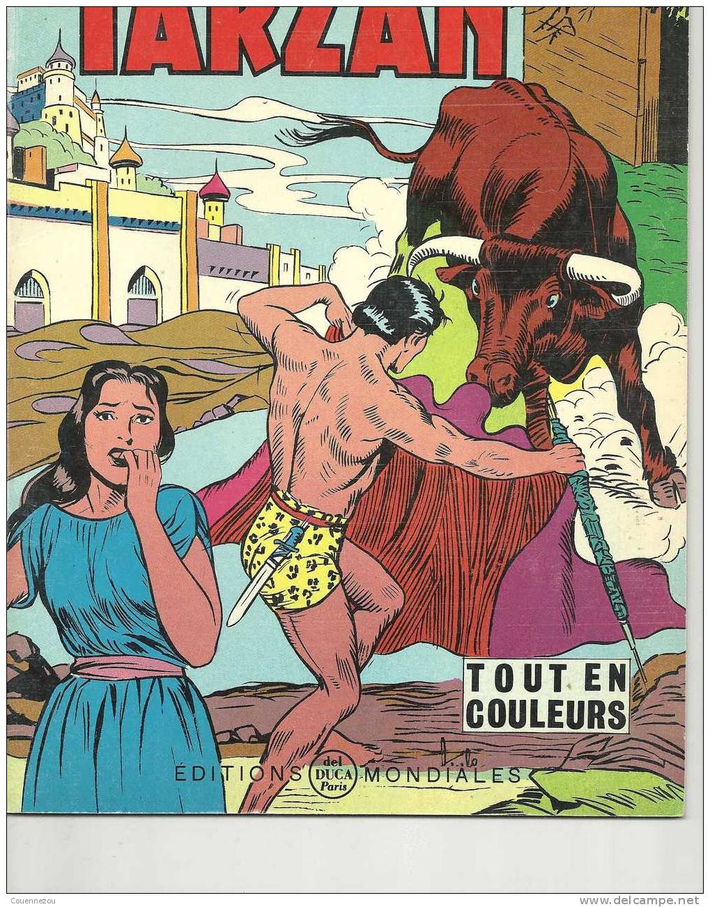 TARZAN N° 7  Editions Mondiales 1964 - Tarzan