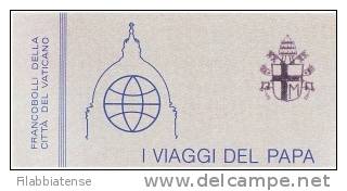1985 - Vaticano Libretto N. 2 - Viaggi Del Papa   +++++++++++ - Booklets