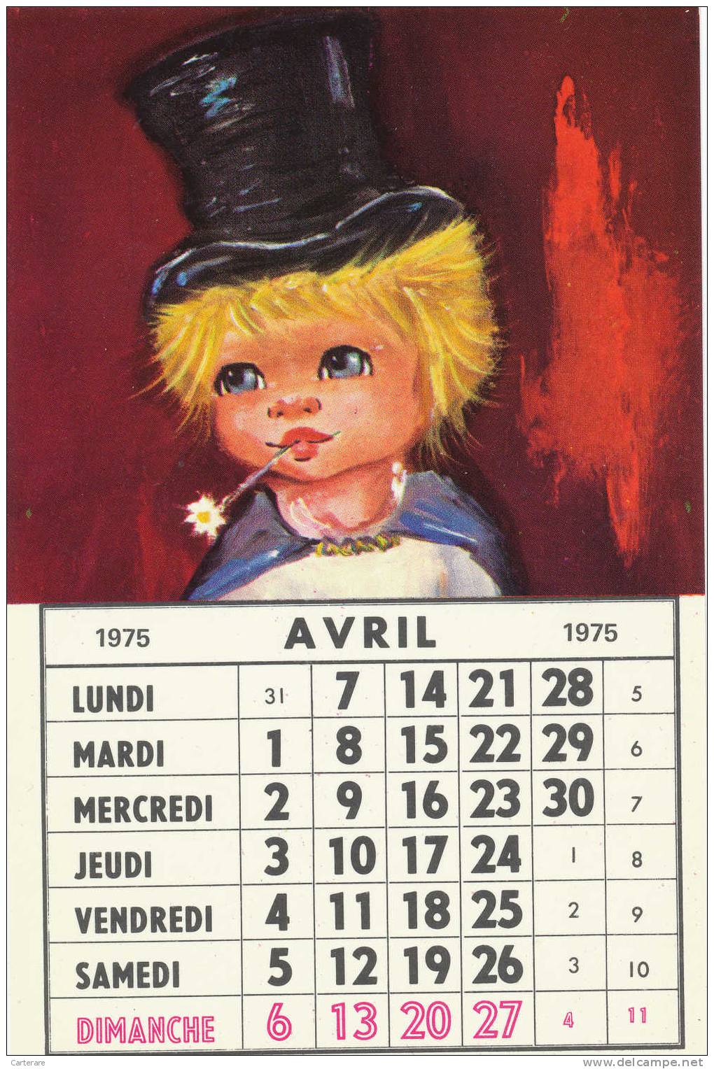 12 Cartes Postales Style Michel Thomas,calendrier Complet ,année 1975,12 Portraits De Bandes Dessinées,en Couleurs,rare - 5 - 99 Cartes