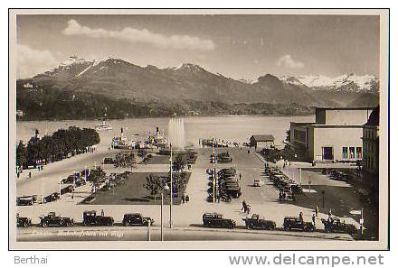 SUISSE LU - Luzern - Banhofplatz Mit Rigi - Lucerna