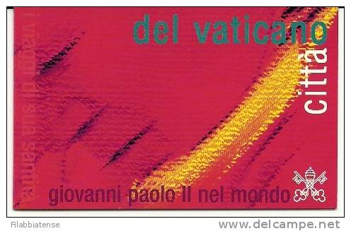 2002 - Vaticano Libretto N. 10 - Viaggi Del Papa  ++++++++ - Carnets