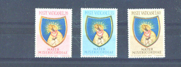 VATICAN  -  1954 Marian Year MM - Neufs