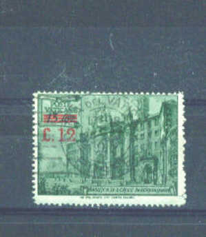 VATICAN  -  1952 Surcharge L12 On L13 FU - Used Stamps