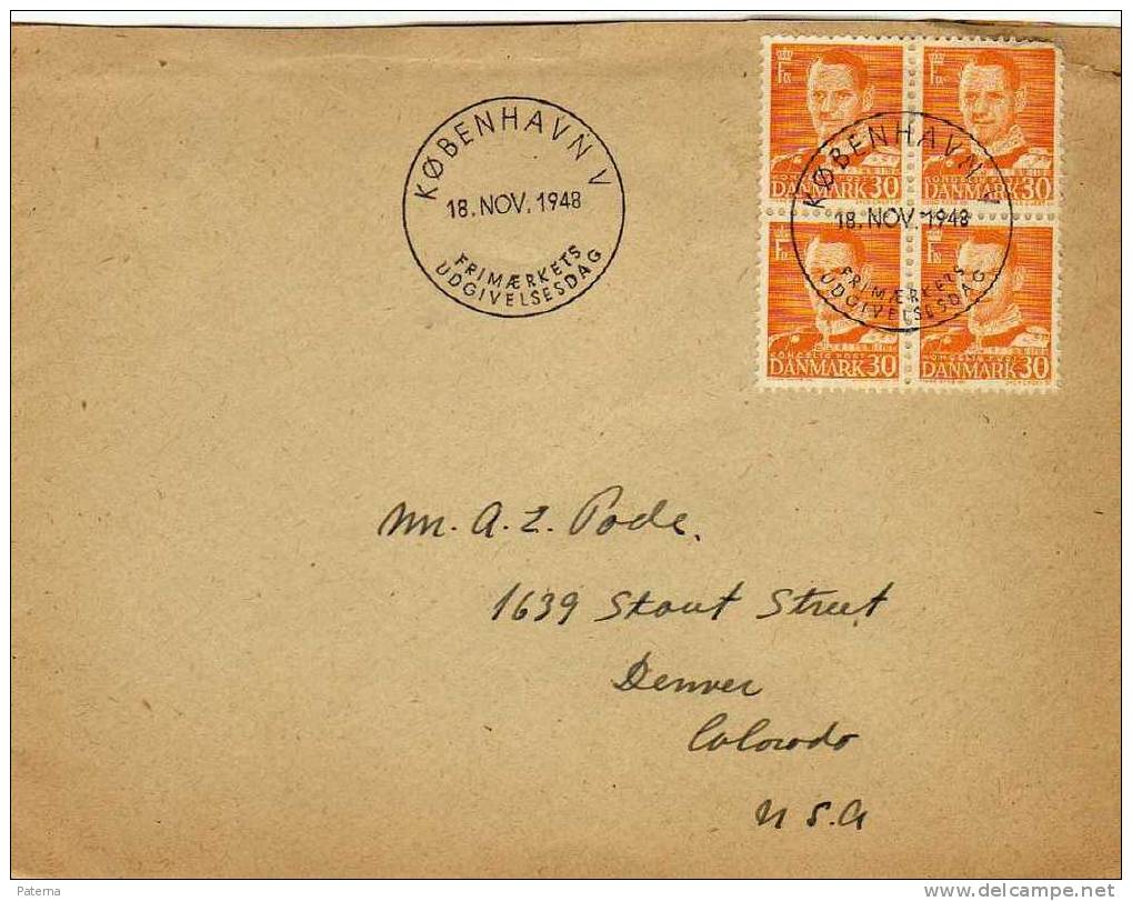 3173  Carta, KOBENHAVN 1948 (Dinamarca), Cover, Letter - Briefe U. Dokumente